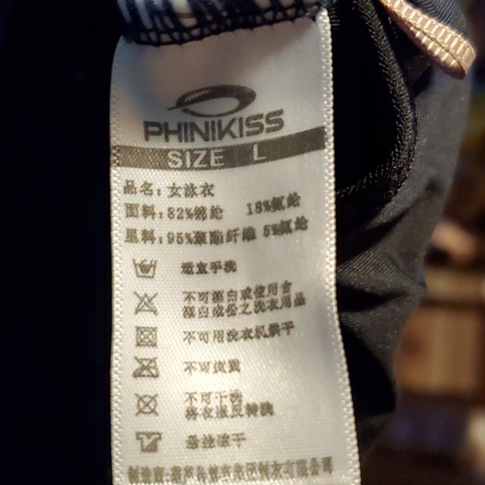 PHINIKISS Womens Competitive Swimsuit Size Large - Picture 5 of 5